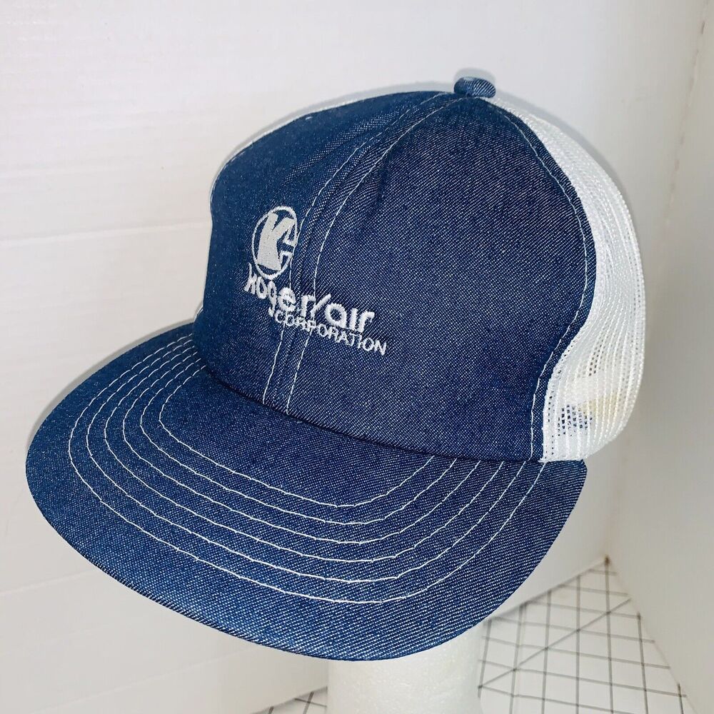 Koger/Air Corporation Blue Denim White Mesh Snapback Patch Cardinal Cap Unworn